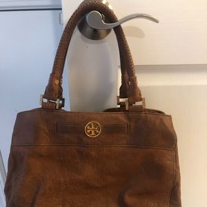 Tan Tory Burch handbag